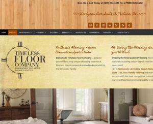 timelessfloorcompany.com home page